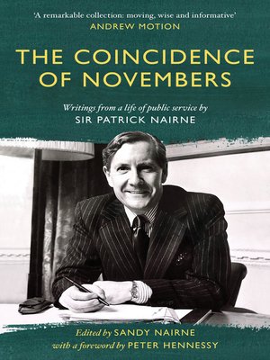 cover image of The Coincidence of Novembers